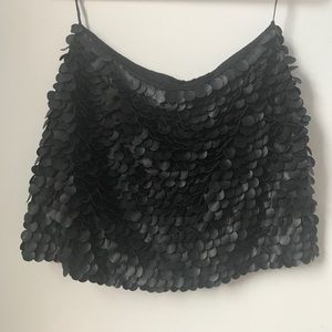 💸SOLD💸Faux Leather Mini Skirt